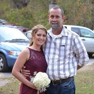 Bridesmaid dress, my favorite!! Altered for 5’3